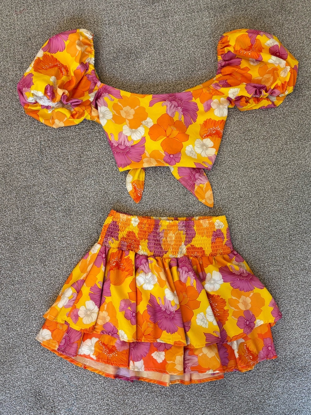 Agua Bendita x Revolve Colorful Floral Set